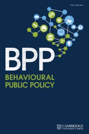 Behavioural Public Policy